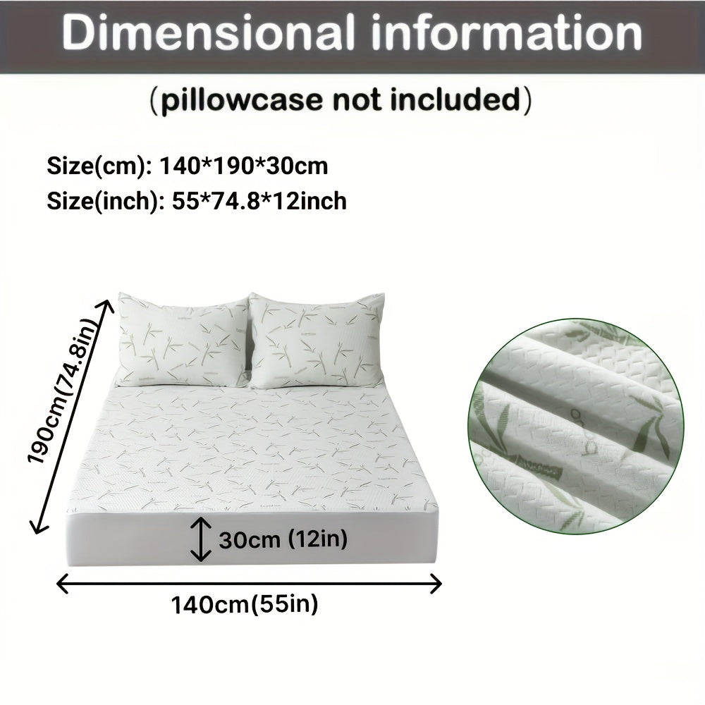BambooCool Mattress Protector – Breathable and Cooling for Improved Sleep Comfort