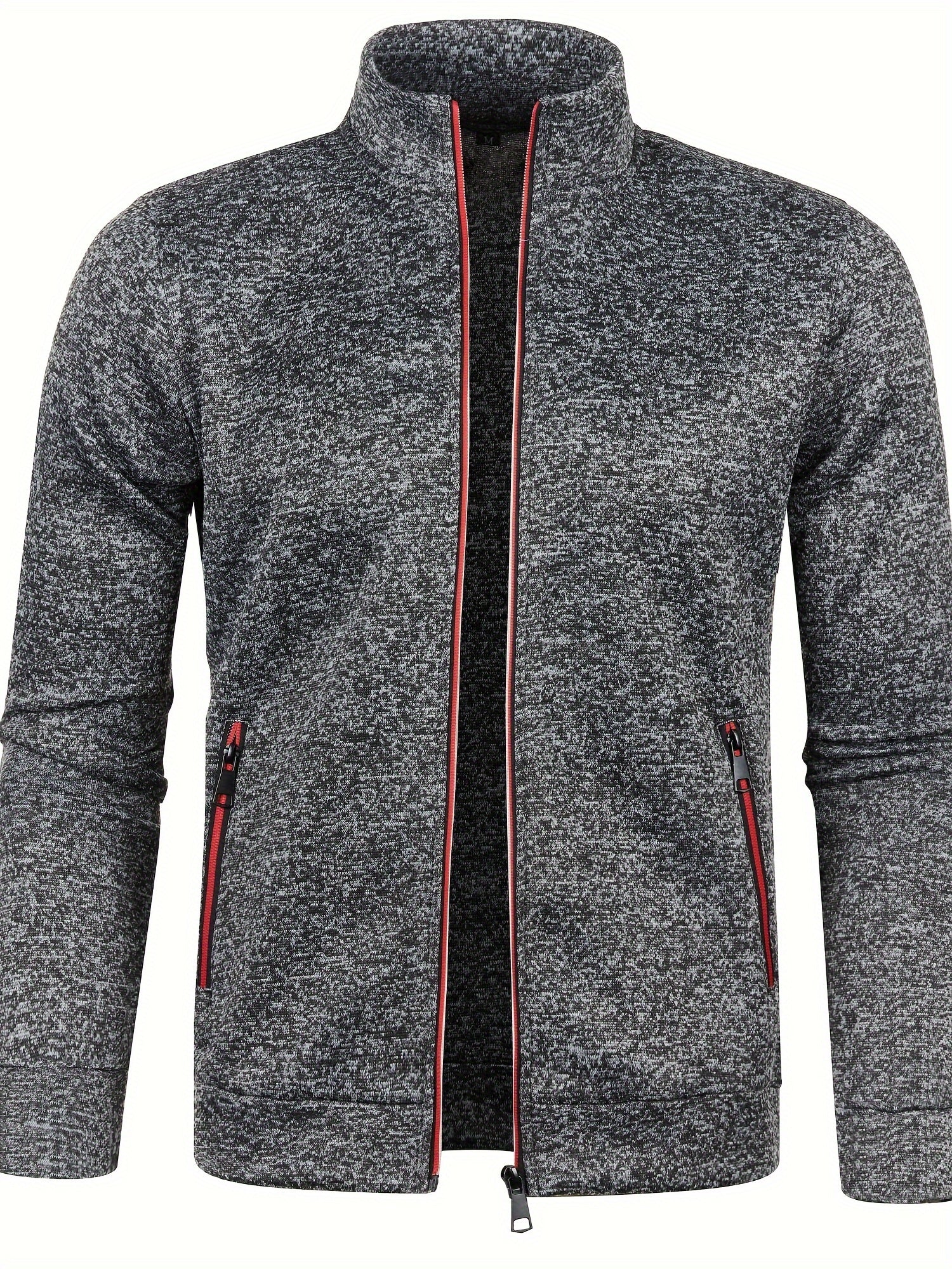 Men's Cardigan with Full Zip – Casual and Stylish for the Cold Months