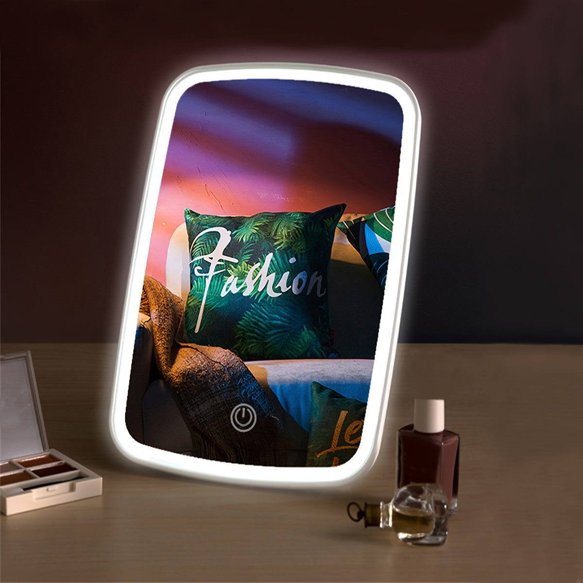 GlowPerfect LED Makeup Mirror - Lighting and Style in One
