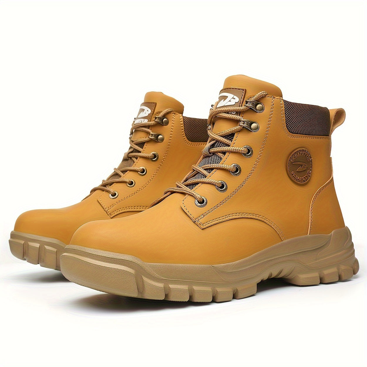 Robust Safety Work Boots with Steel Toes – Durable and Comfortable for Work and Industry