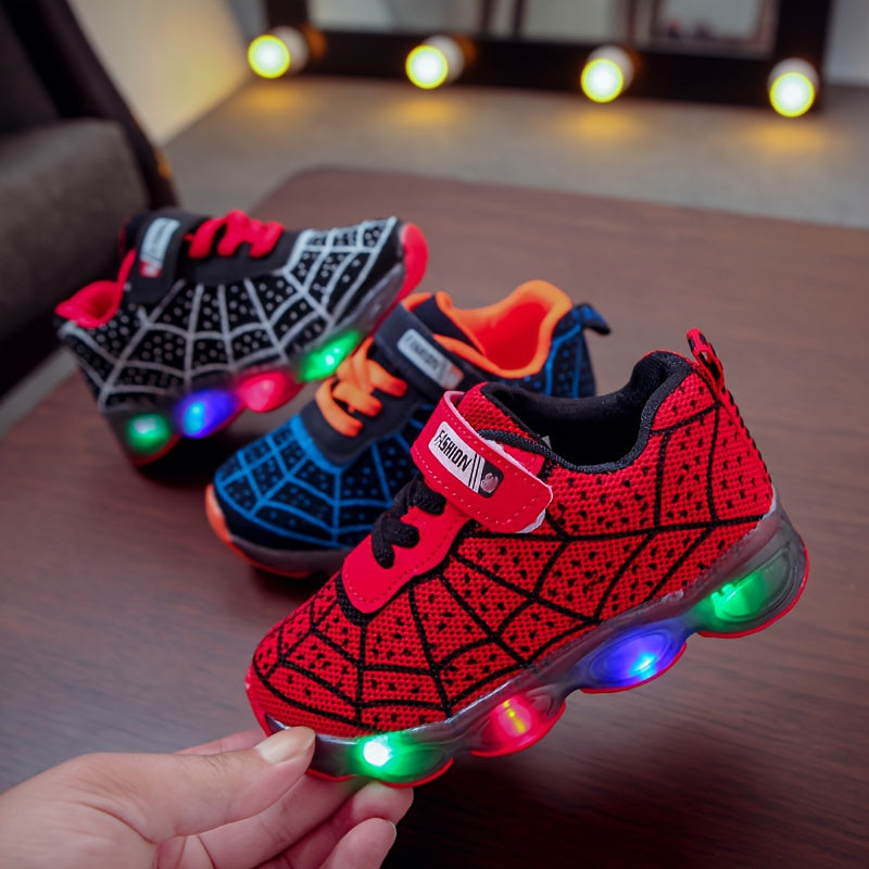 Spiderman Sneakers with LED for Kids - Adventure in Every Step