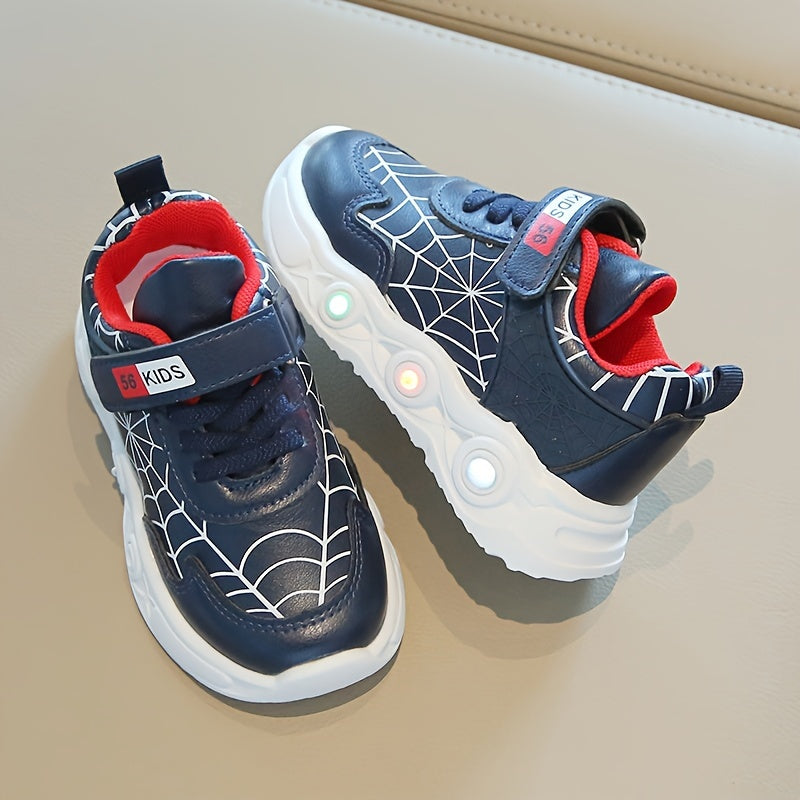Spider-Net LED Sneakers - For Adventurous Kids