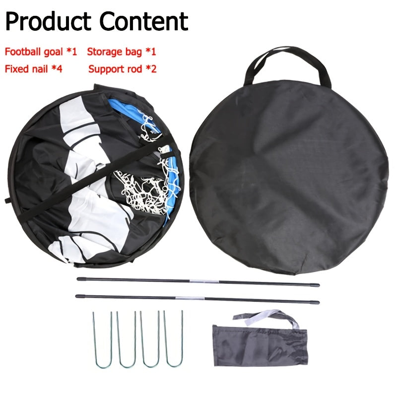 2-in-1 Foldable Soccer Goal – Ideal for Training and Outdoor Fun