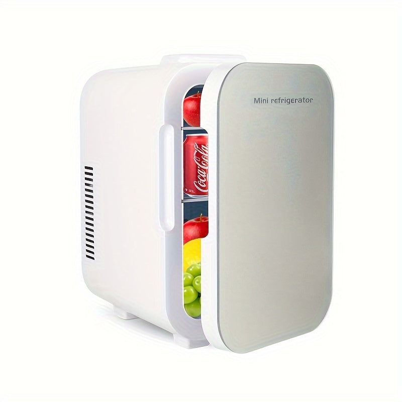 ChillMate 8L Mini Fridge – Energy Efficient with Glass Door