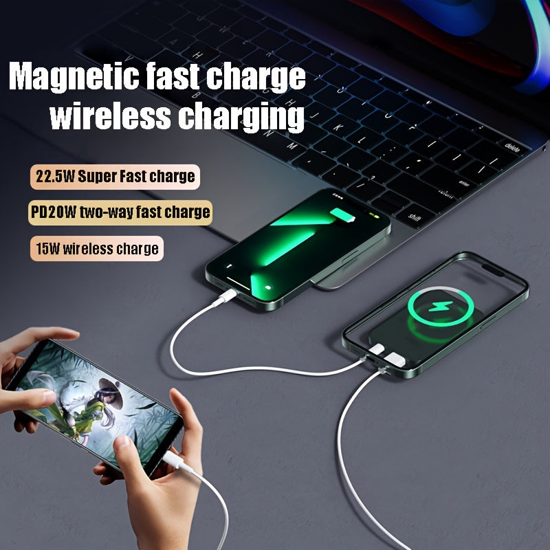 Magnetic Power Bank 10000mAh – Fast and Reliable