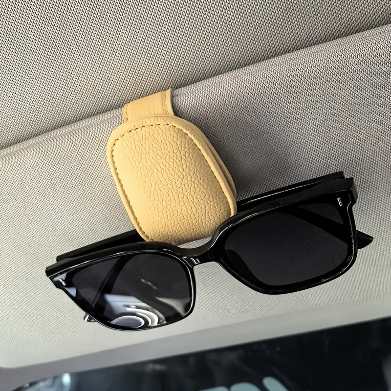 Universal Car Sunglasses Clip – Handy Organizer for Sun Visor