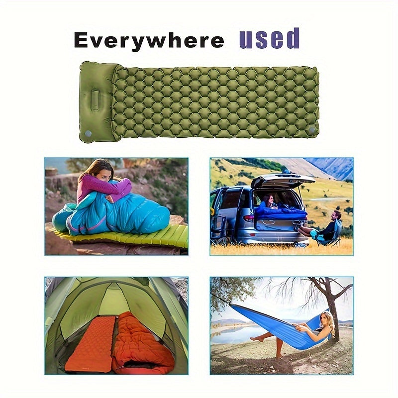 TrailComfort Inflatable Sleeping Mat - Lightweight and Compact