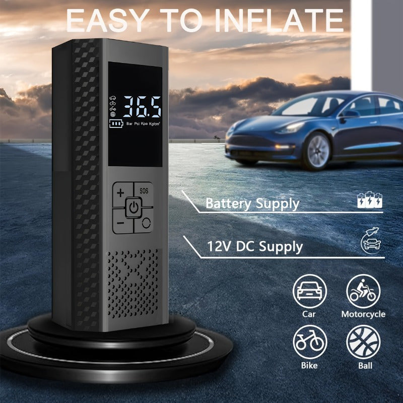 AirSmart Portable Tire Pump – Compact and Efficient