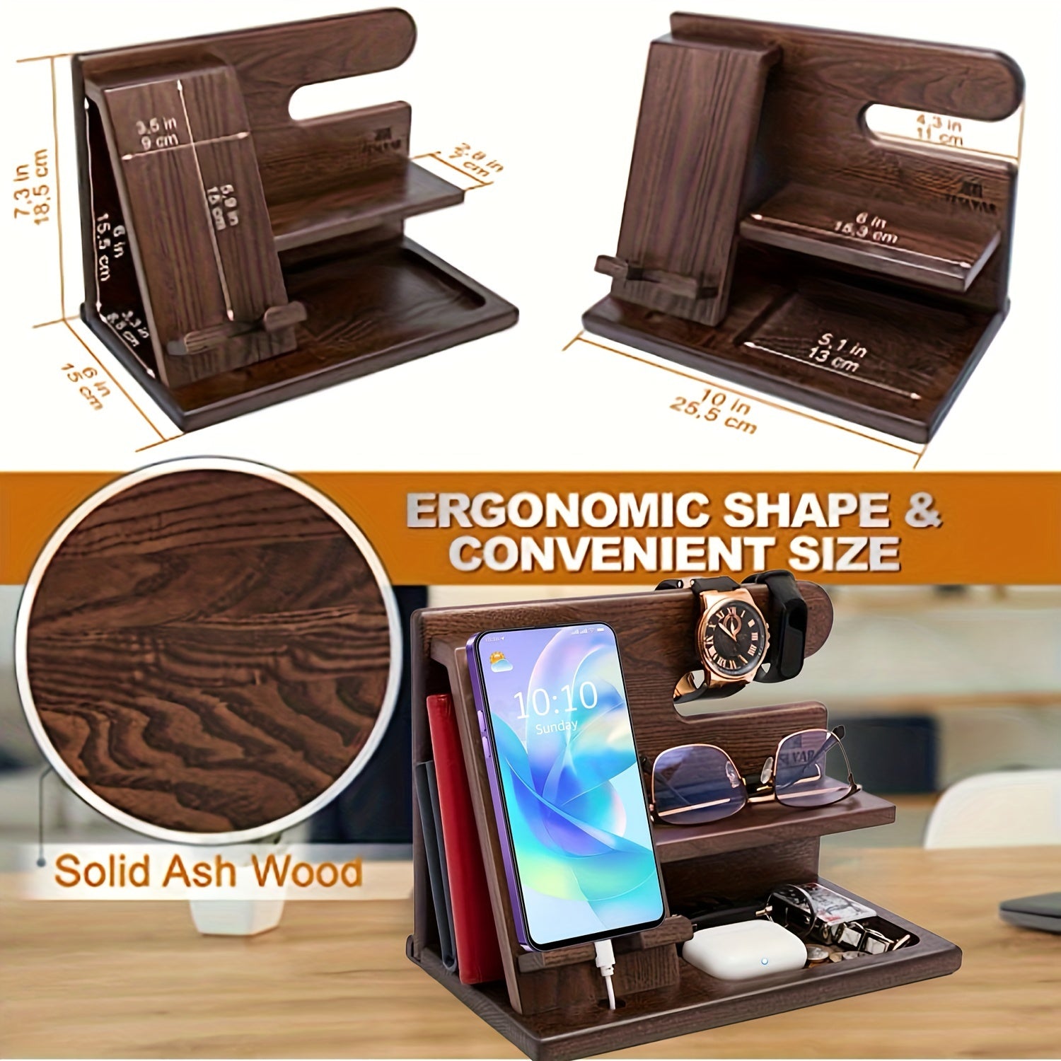 Stylish Wooden Storage Stand – For an Organized Space