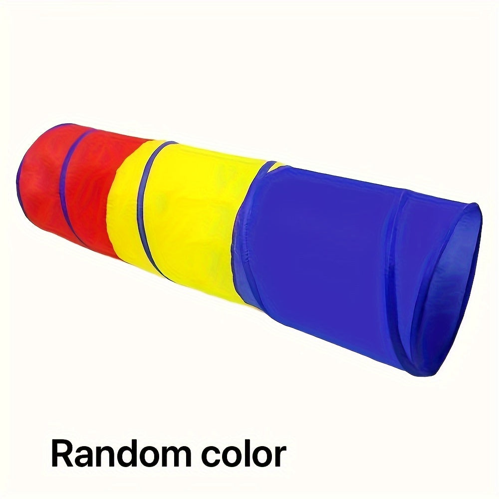 Colorful Kids Crawl Tunnel - For Active Play and Sensory Training