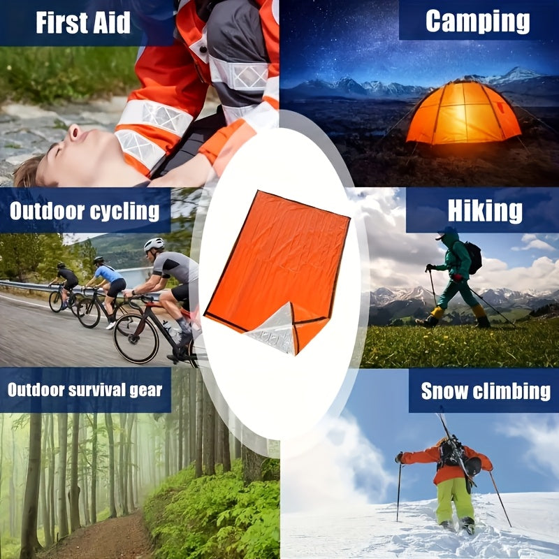 SurviveMate Emergency Survival Sleeping Bags - Waterproof Insulation for Camping