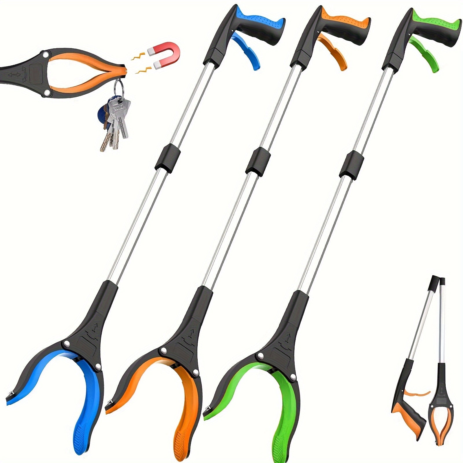 Comfort Grip Reacher with Rotation – Light and Handy for Effortless Reaching