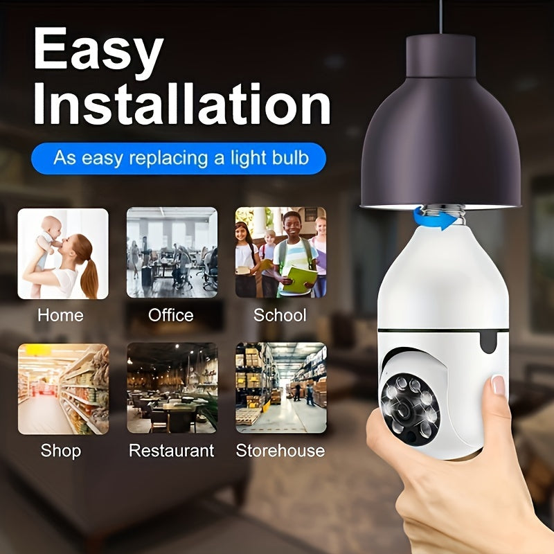 VisionGuard Smart Lamp Camera - For Safety and Comfort at Home