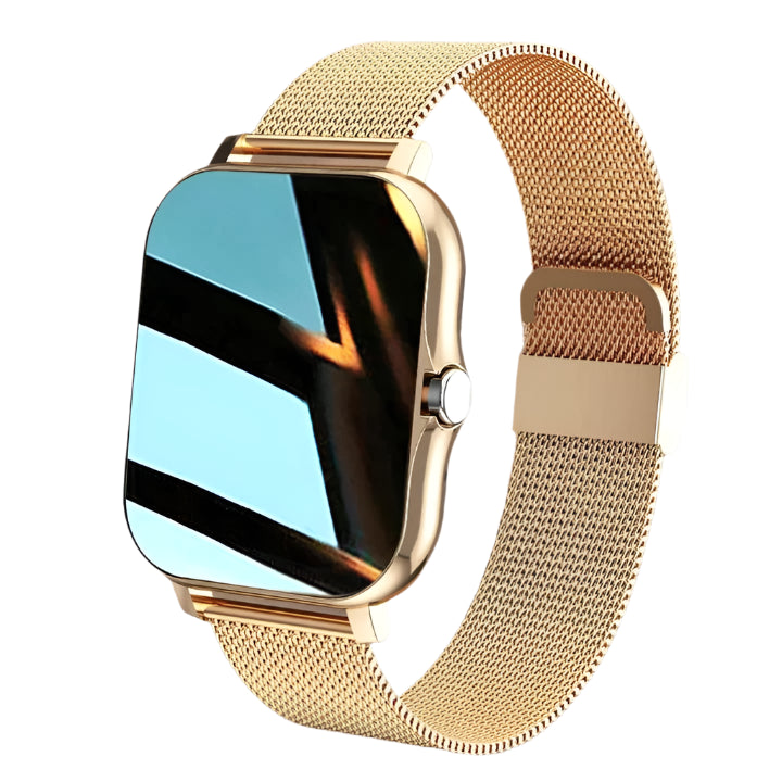 Aurelia Luxe Smartwatch – Elegant Design with Smart Functionality