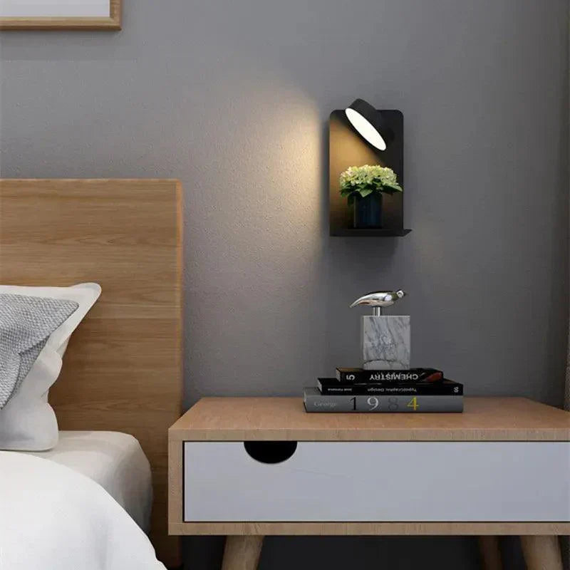 Lighting Hub with Charging Station - Stylish and Adjustable Lighting