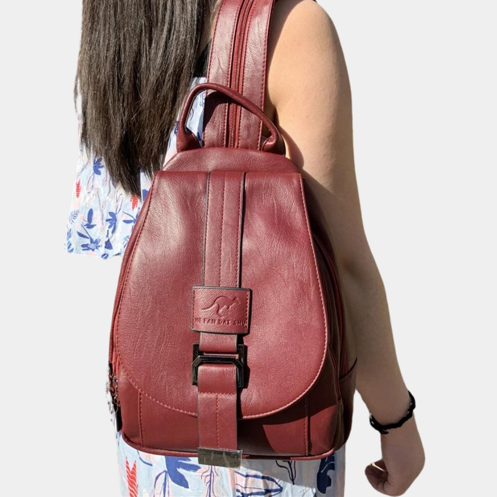Ridge - Elegant Leather Women's Backpack