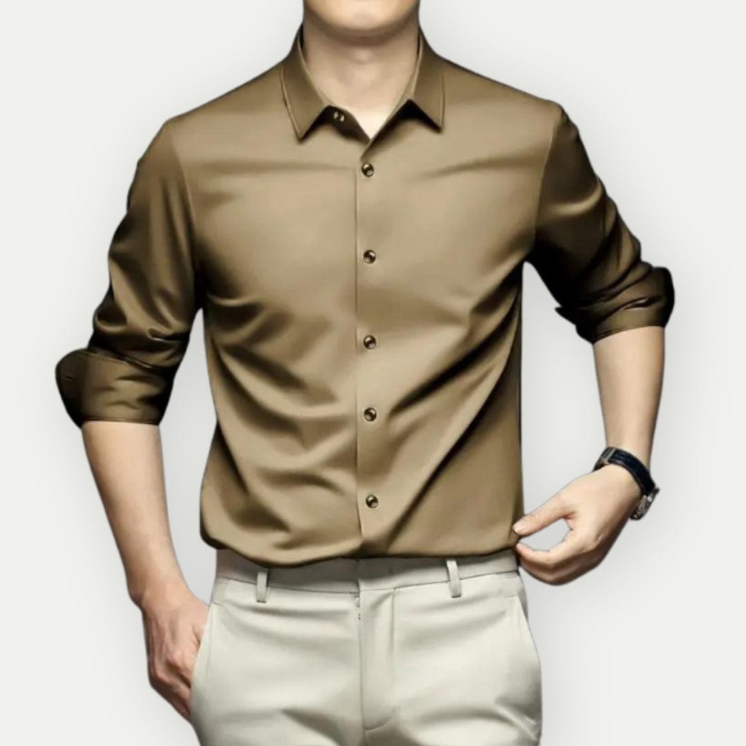 Men's EasyCare Non-Iron Shirt – Comfortable and Stylish