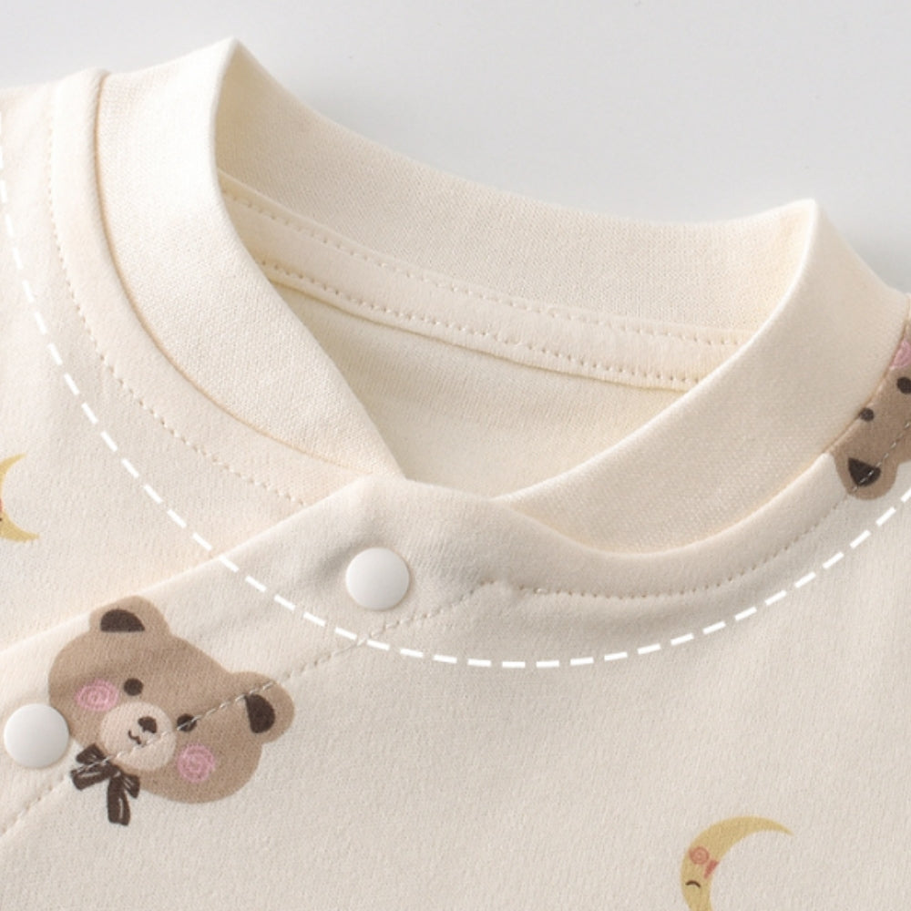 Dear Animal Print Baby Set – Comfortable and Cute Day and Night