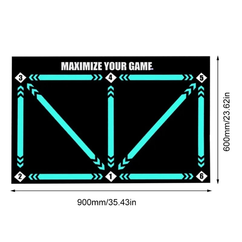 Footwork Training Mat – Improve Your Soccer Skills at Home