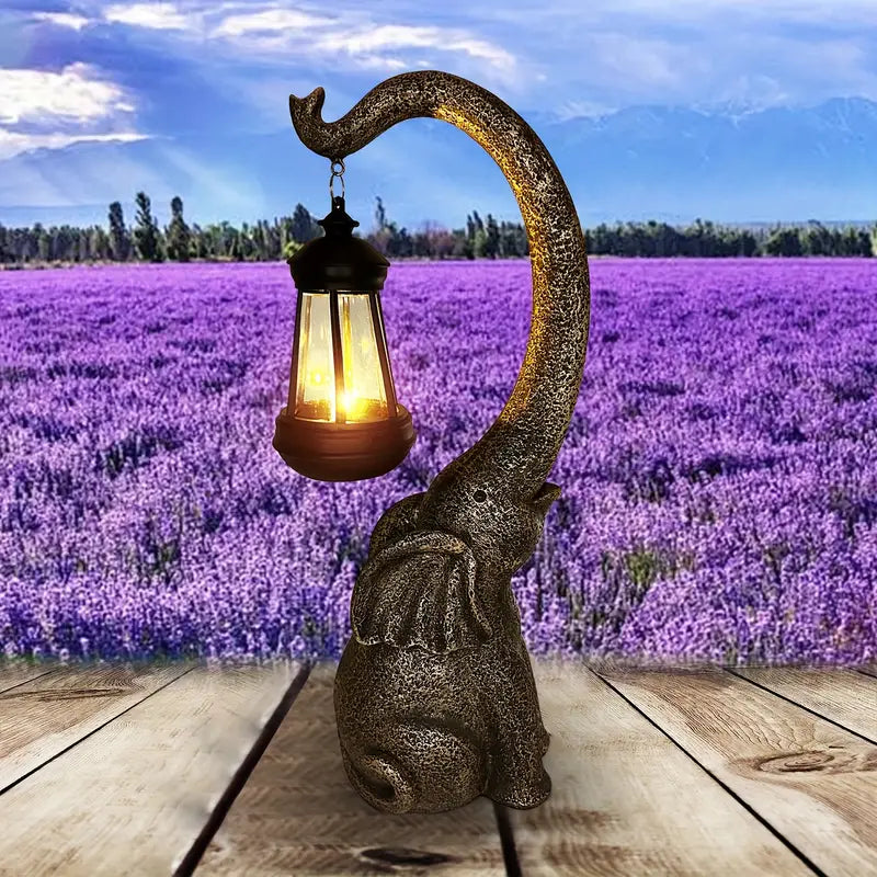 Charming Elephant Lamp - Unique and Atmospheric
