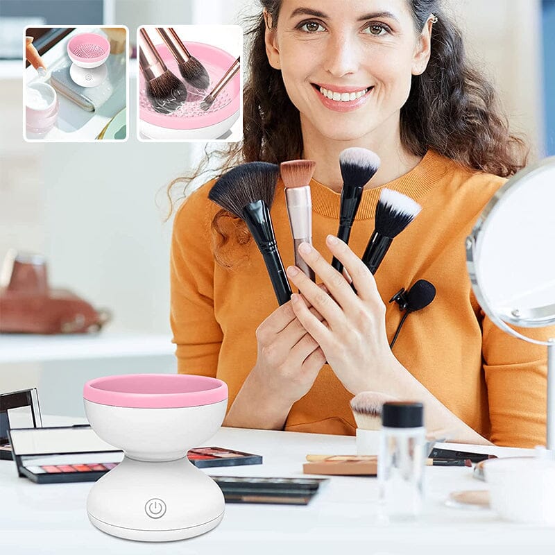 Electric Makeup Brush Cleaner - Quick and Thorough Cleaning