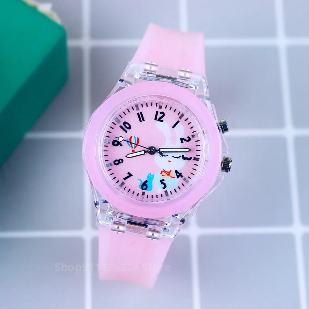 Glow-in-the-Dark Children's Watch – Available in Spider-Man and Frozen Designs