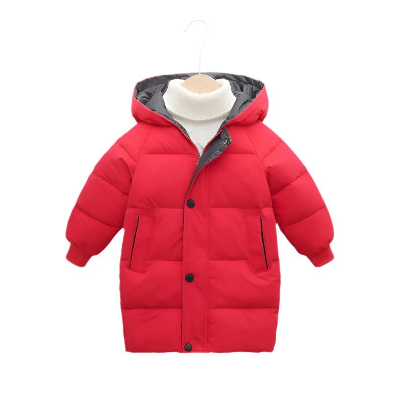 SnowGuard Kids Winter Jacket with Hood