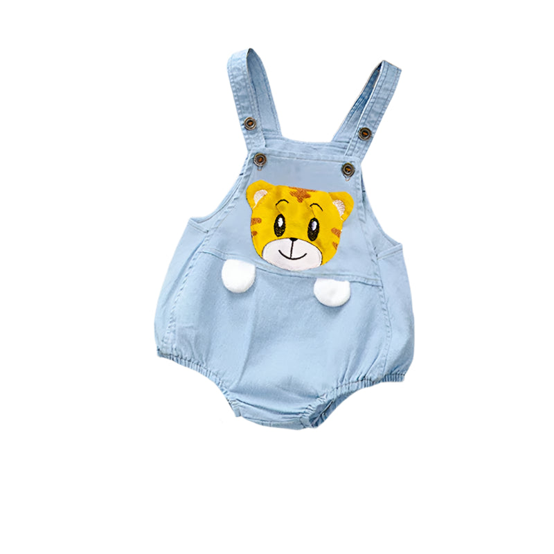 Adorable Bear - Print Baby Romper