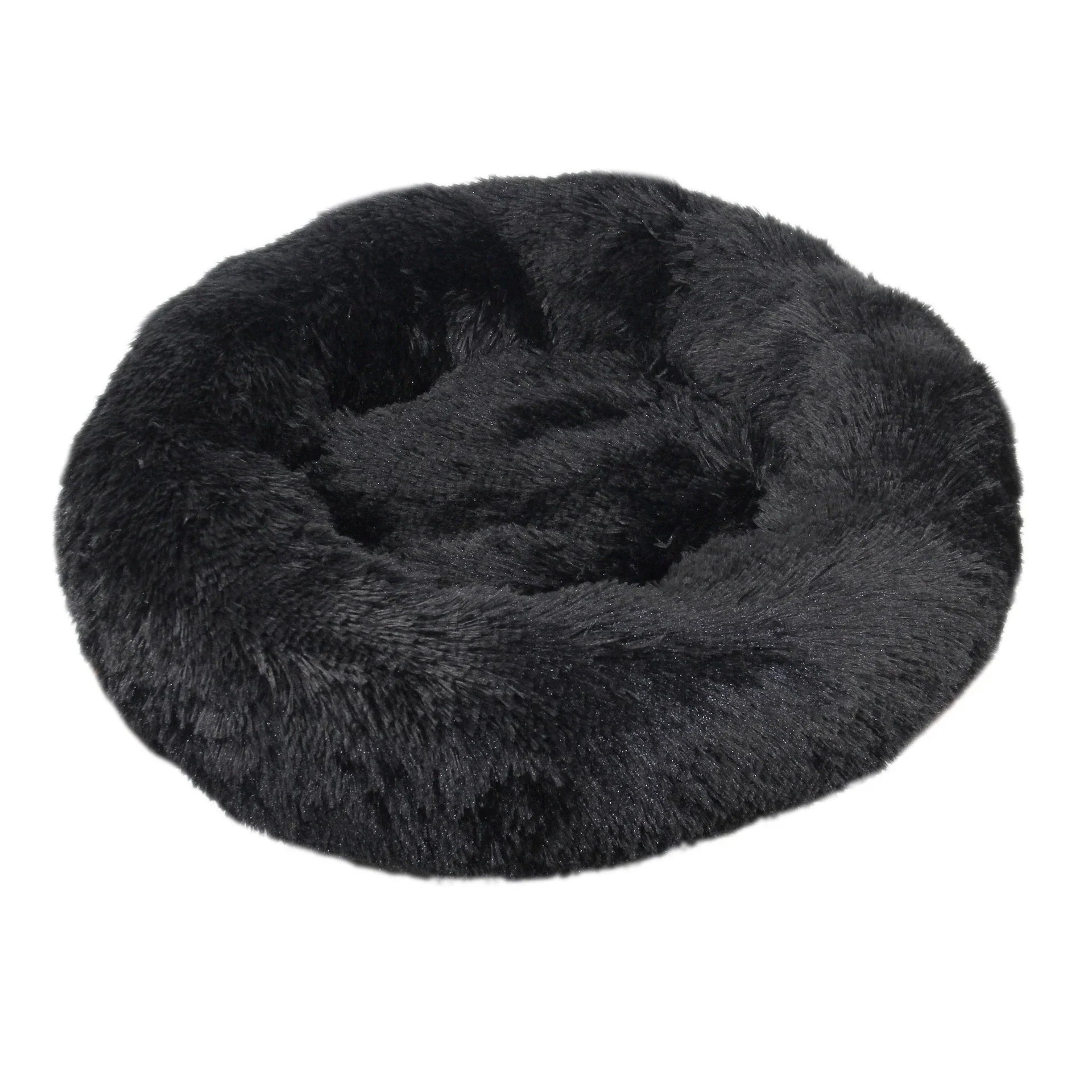 SnuggleNest Donut Bed – Soft and Soothing for Cats and Dogs