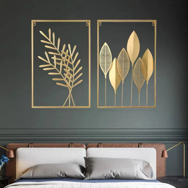 LuxiLeaf - Golden Wall Decoration