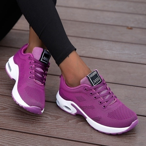 FlexiRun Sports Shoes for Women - Breathable and Shock-Absorbing