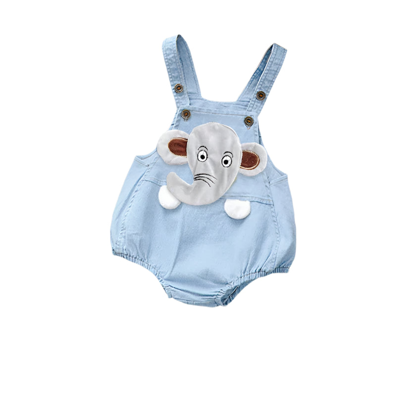 Adorable Bear - Print Baby Romper