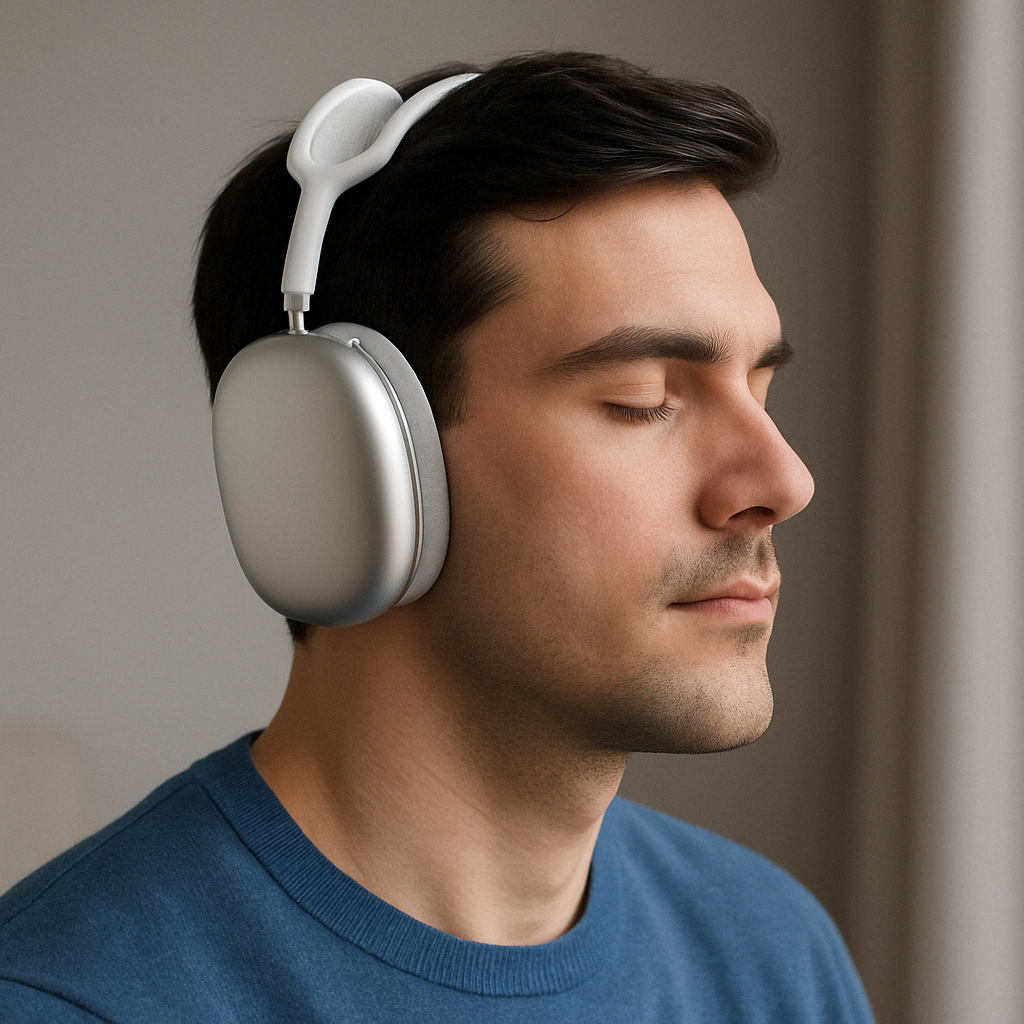 Noise Cancelling Headphones – Wireless Comfort with Powerful Sound