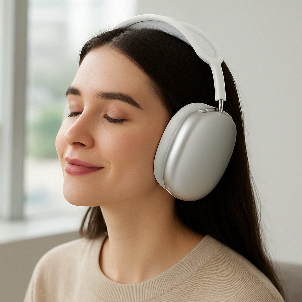 Noise Cancelling Headphones – Wireless Comfort with Powerful Sound