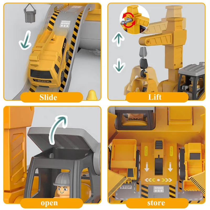 Construction Vehicle Play Set - Educational and Interactive