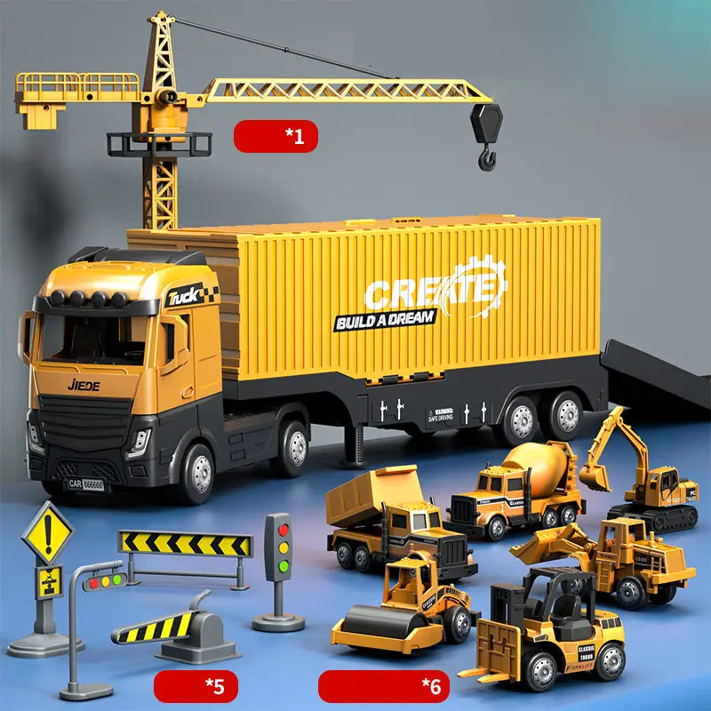 Tommy Crane Set - Creative Toy for Children