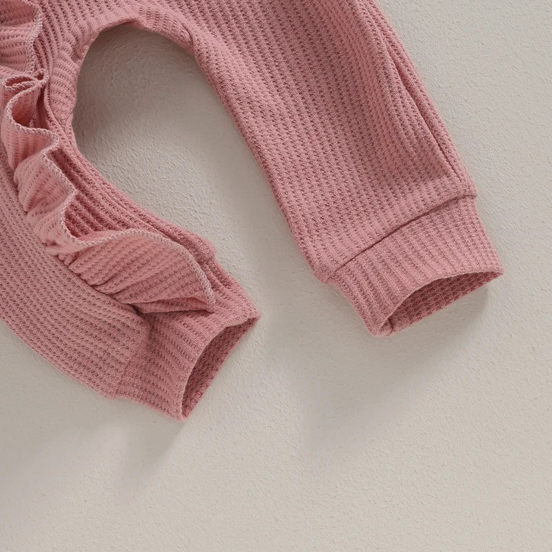 Sofie Ruffle Baby Suit – Soft Jumpsuit with Playful Details