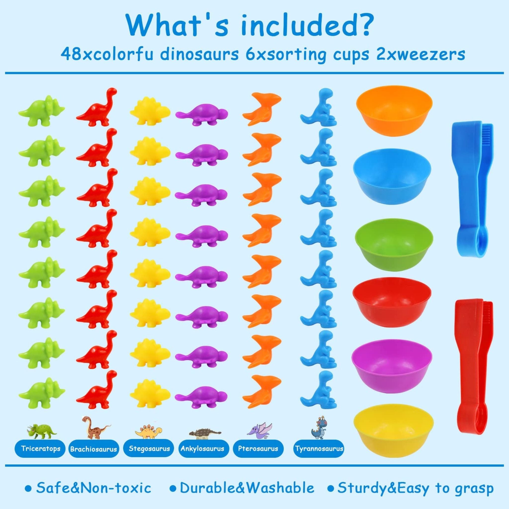 Dino Color Game - Educational and Interactive
