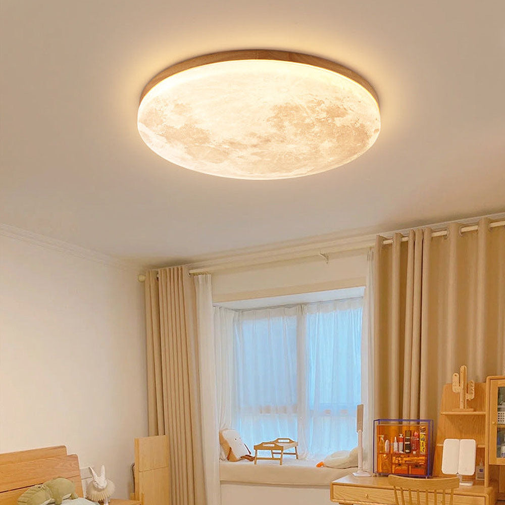 LunarGlow Ceiling Light – Serene Moonlit Ambiance for Every Space