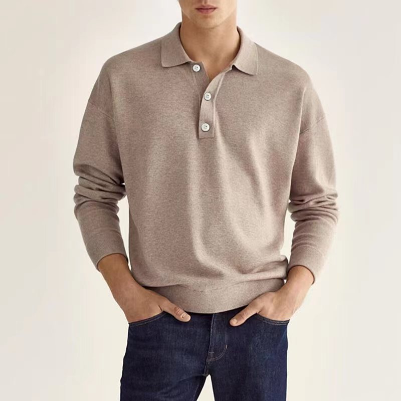 Men's Polo Sweater – Stylish and Comfortable for Every Day