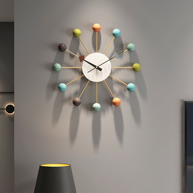 Modern Wall Clock with Dots – Stylish and Silent