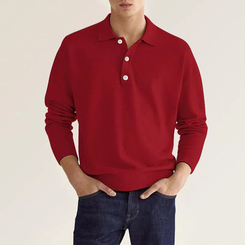 Men's Polo Sweater – Stylish and Comfortable for Every Day