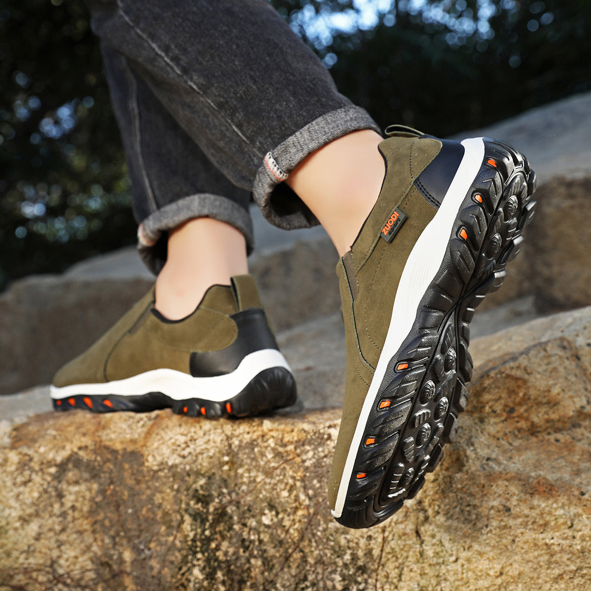 OrthoFlex Suede Orthopaedic Shoes – Durable Comfort for Men