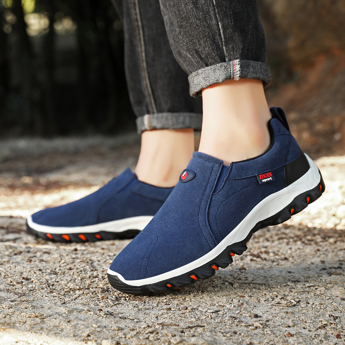 OrthoFlex Suede Orthopaedic Shoes – Durable Comfort for Men