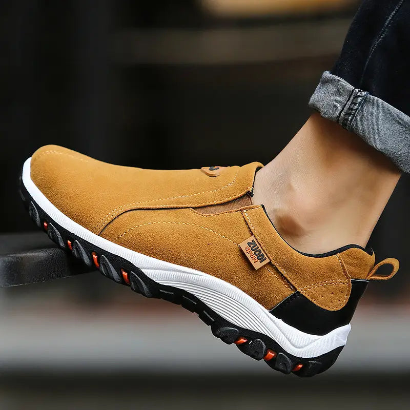 OrthoFlex Suede Orthopaedic Shoes – Durable Comfort for Men