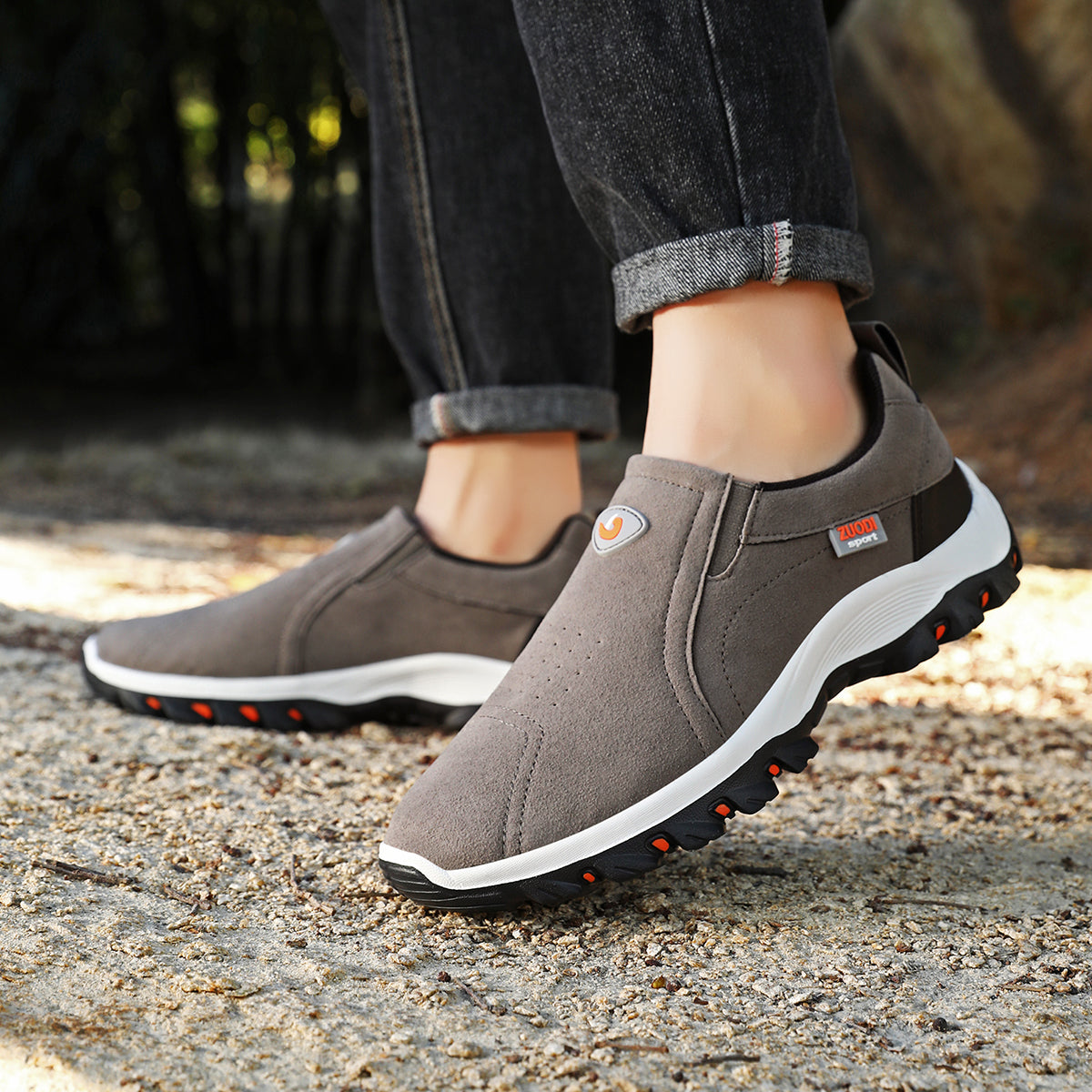 OrthoFlex Suede Orthopaedic Shoes – Durable Comfort for Men