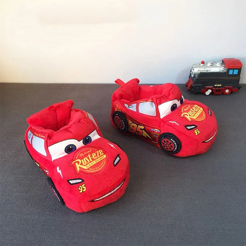Adventurous McQueen Slippers – Fun and Warmth for Your Feet at Home