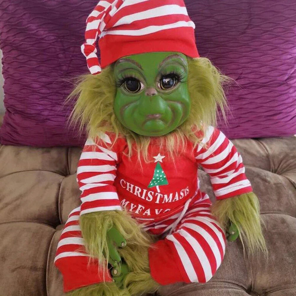 Christmas Grinch Plush Monster - For Festive Joy