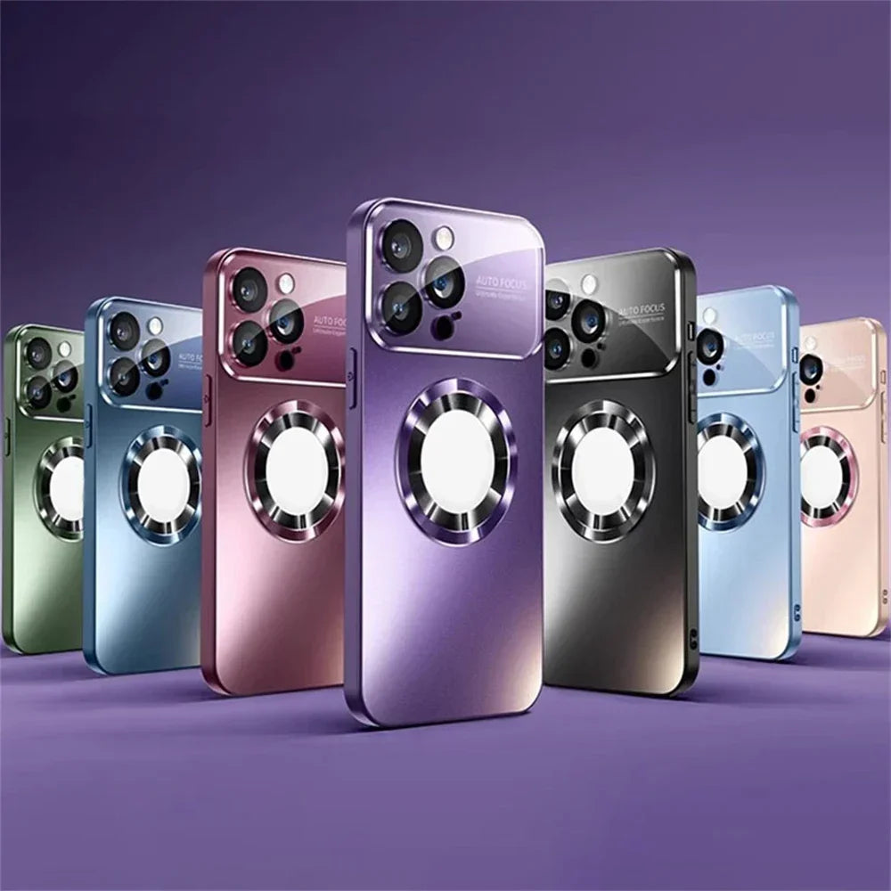 Luxe MagSafe Case – Glossy Design for Optimal iPhone Protection