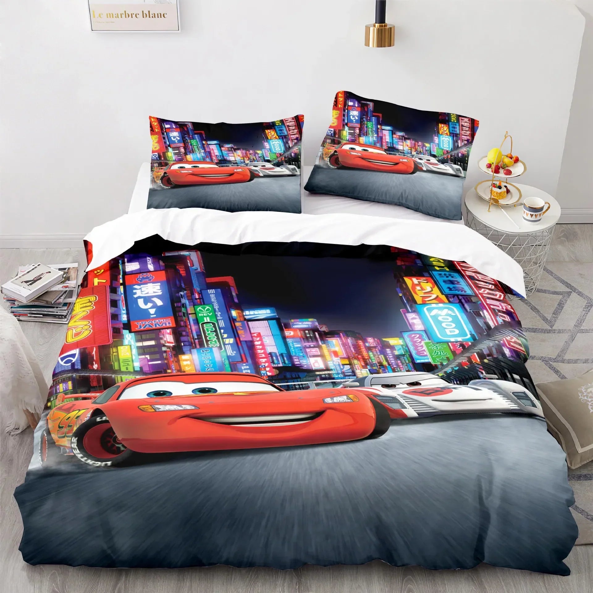 Cars Lightning McQueen Bedding Set – Fun and Comfortable Set for Kids